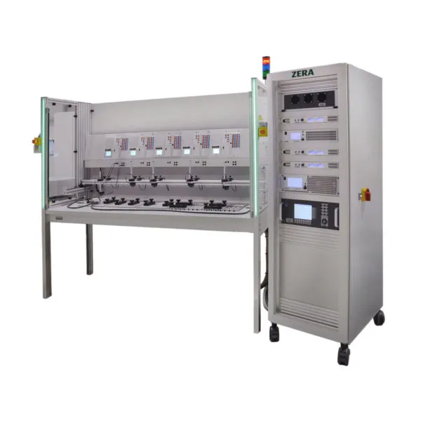 Multi-position test bench DC